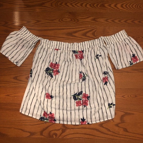 Tops - Off-the-shoulder Top